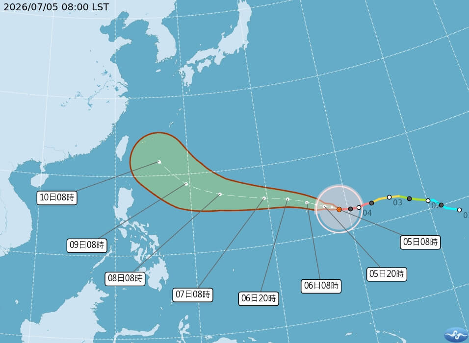 強颱巴威逼近台灣 氣象署示警10、11日影響最劇烈全台防豪雨強風 強颱巴威逼近台灣 氣象署示警10、11日影響最劇烈全台防豪雨強風