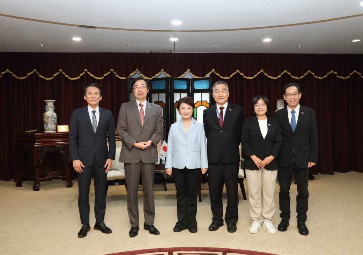 熊本知事首訪台中深化半導體合作  盧秀燕慰問震災展台日情誼