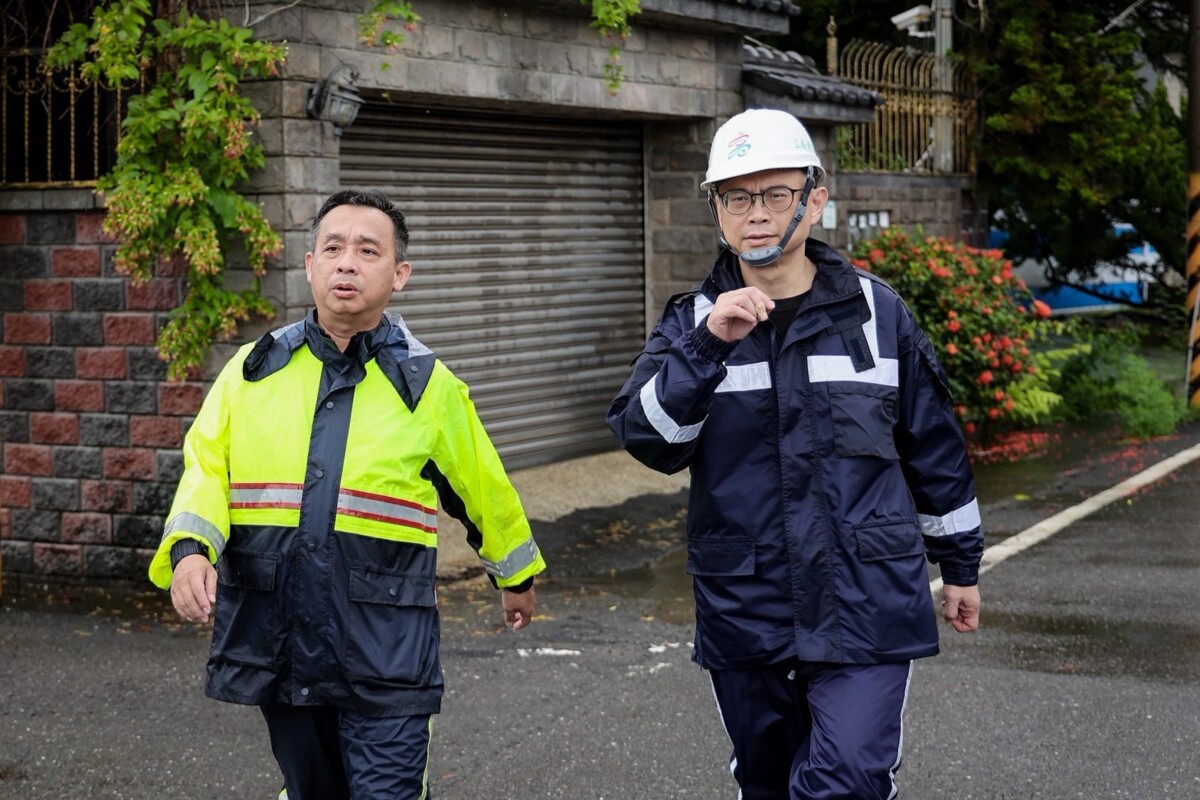 賴瑞隆深入田寮阿蓮路竹勘查防汛　強化中央地方聯繫全面戒備守護市民安全