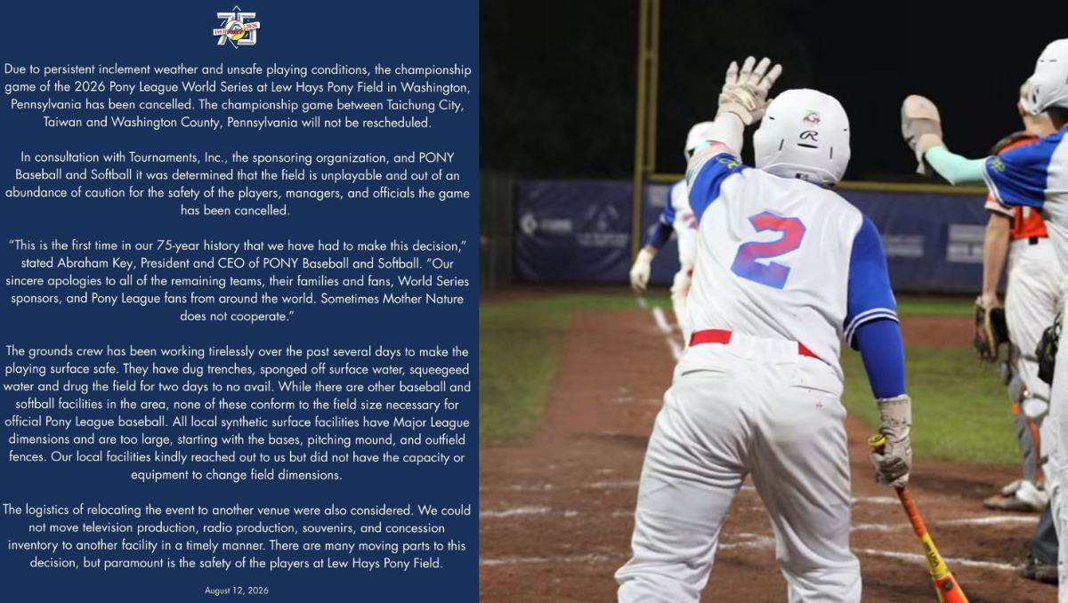 遺憾！2026 PONY League 冠軍從缺：世界賽決賽宣告取消，台中市中山國中無緣連霸