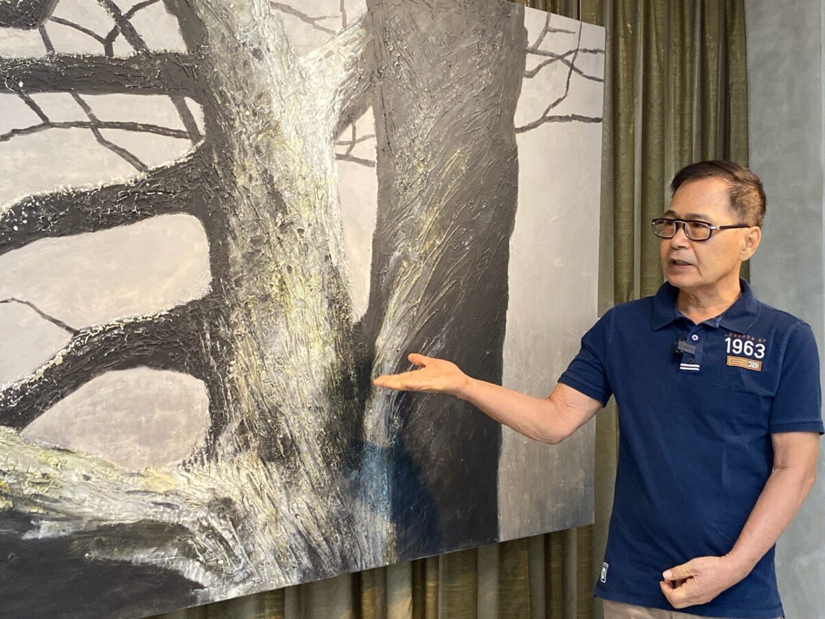 走進彰濱秀傳醫院看藝術！瀰力村男當代畫展登場