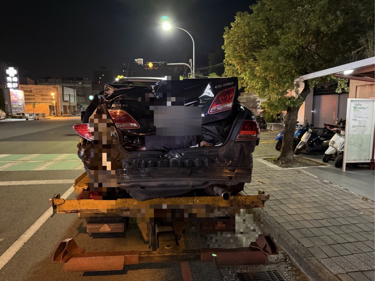 SQ08073 4國1彰化3車追撞
