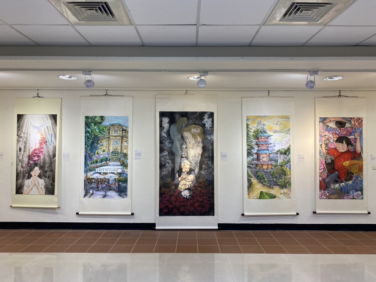 SQ08084 9員高17名美術生畢展登場