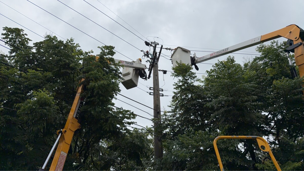 1956戶停電災情　台電與田中鎮公所說法略有不同