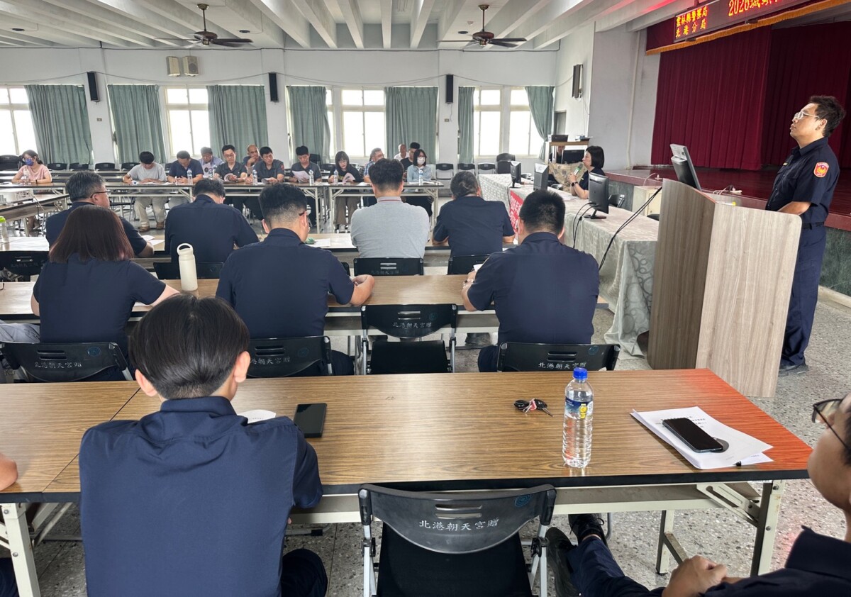 城鎮韌性演習8/10登場！北港警8/6先行預演　提醒民眾配合避難管制