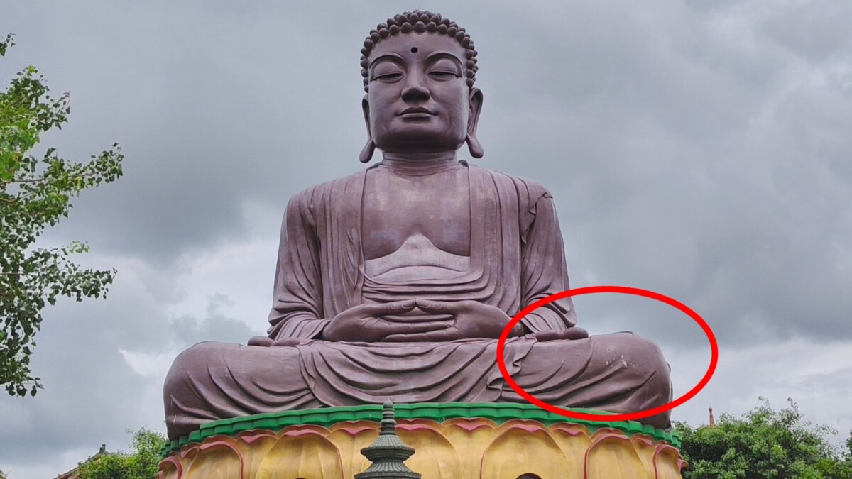 【獨家】八卦山大佛「掉漆」？文化局：全面體檢